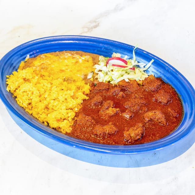 #21. Chile Colorado Combo.