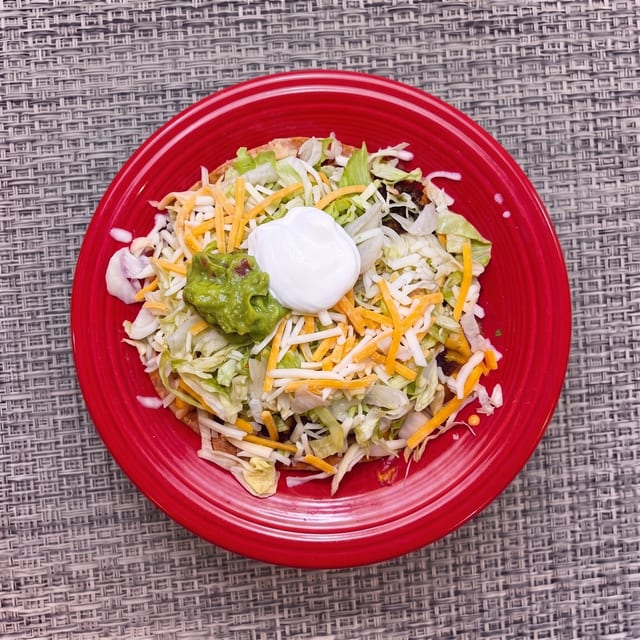 #15. Tostada Compuesta Combo.