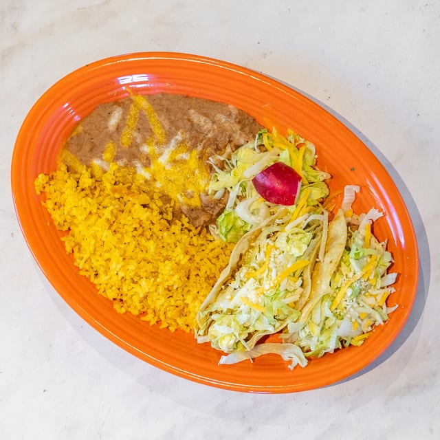#9. Dos Tacos Combo.