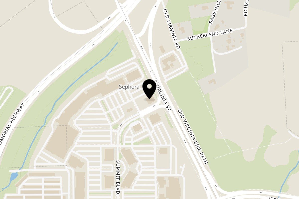 Map showing the location of Miguel's Mexican Restaurant The Summit on 13901 S Virginia St in Reno